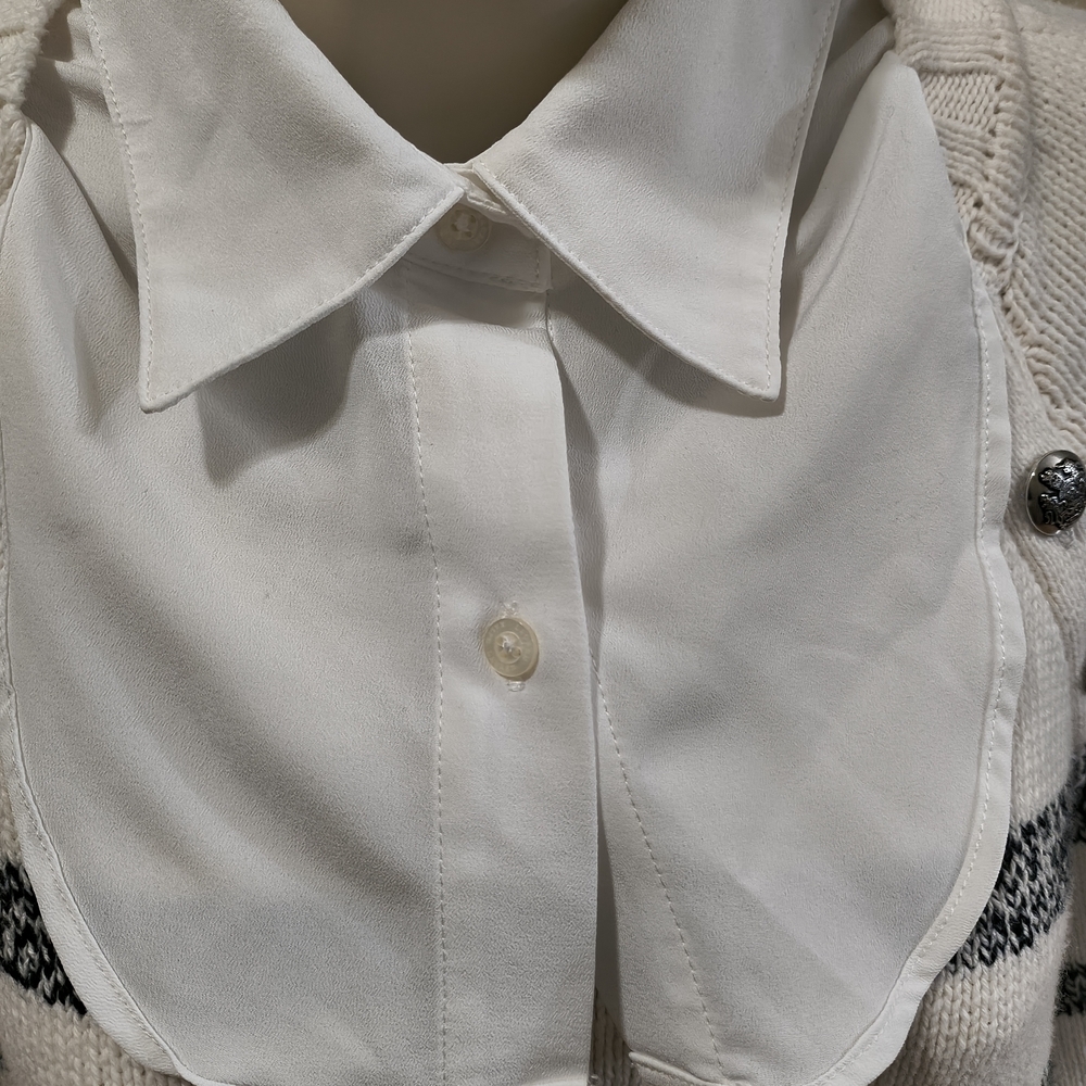 Lauren Ralph Lauren Cream Black Nautical Striped Sweater + RalphLauren Gift Box - Picture 5 of 11